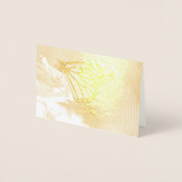 Feeding Monarch Butterfly Folie Kaarten