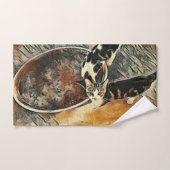 Feeding Time ! (Serviette à main)