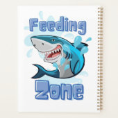 FEEDING ZONE SHARK, STYLE DE CARTOON (Dos)