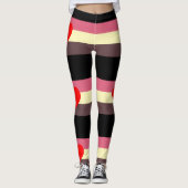 Feedist Pride Flag Leggings-Super Stretchy. Leggings (Voorkant)