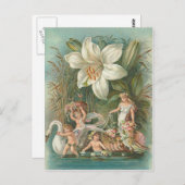  feeën briefkaart (Voorkant / Achterkant)