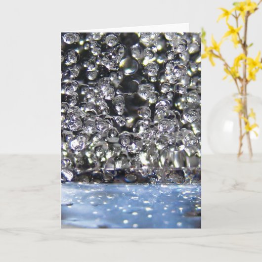 Feeën dansen over water, verhalen in Natuur Kaart (Gele Bloem)