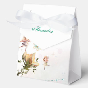 Feeën en fantasie gunst box bedankdoosjes