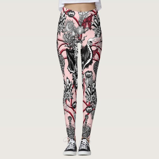 Feeën en heksen leggings (Voorkant)