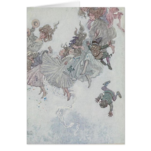 Feeën en Imp Sky Cloud Andersen's sprookjes (Voorkant)