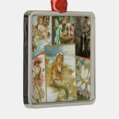 feeën en zeemeerminnen metalen ornament (Rechts)