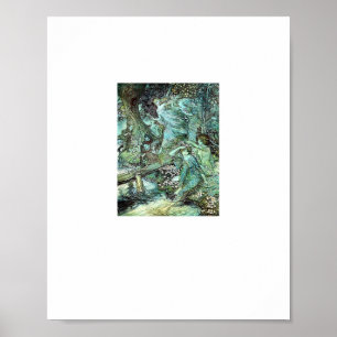 Feeën Fairycore Mode Esthetiek Goblincore Cot Poster