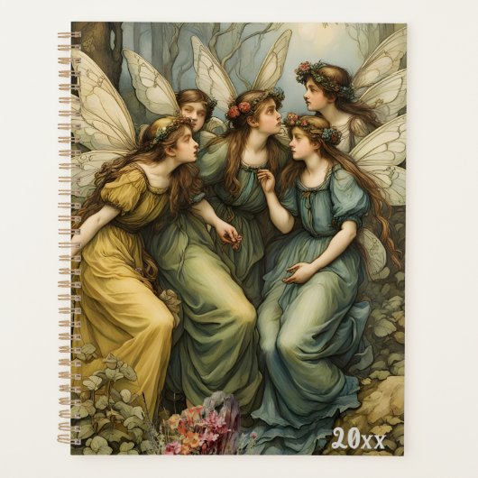 Feeën in het bos planner (Voorkant)