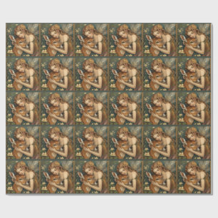 Feeënomarming-Natuurhart vol liefde Cadeaupapier