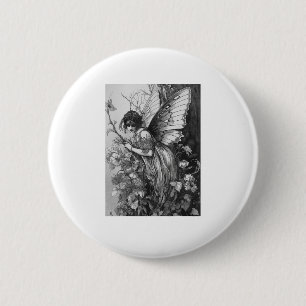 Feeërieke Grunge Goblincore Cottagecore Fairycore Ronde Button 5,7 Cm