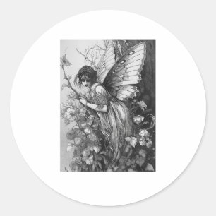 Feeërieke Grunge Goblincore Cottagecore Fairycore  Ronde Sticker