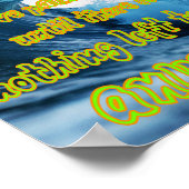 feel it but don't let it consume you poster (Hoek)