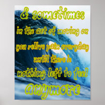 feel it but don't let it consume you