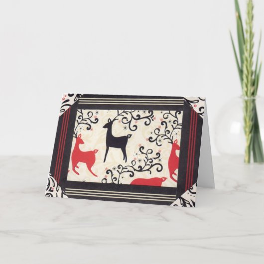 Feel of Christmas Feestdagen Kaart (Voorkant)