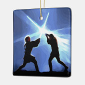 Feel the Force Keramisch Ornament (Links)