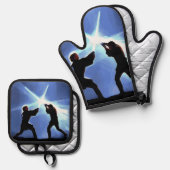 Feel the Force Ovenwant & Pannenlap Set (Voorkant / Achterkant)