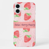 Feelin' Berry Happy iPhone Hoesje (Achterkant)