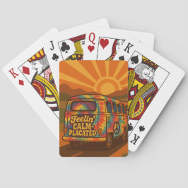 Feelin’ Calm-Placated Playing Cards Pokerkaarten