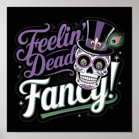 Feelin' Dead Fancy! Poster (Voorkant)