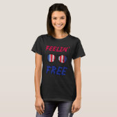 Feelin Free 4 juillet American Freedom Pullover (Devant entier)