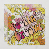 Feelin' Groovy Kaart (Voorkant / Achterkant)