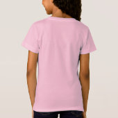 Feelin' Groovy Retro 70s  Personalize Pink T-shirt (Achterkant)