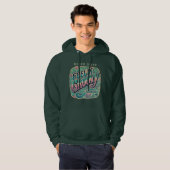 Feelin' Groovy Retro 70s  Psychedelic Hoodie (Voorkant volledig)