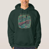 Feelin' Groovy Retro 70s  Psychedelic Hoodie (Voorkant)