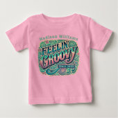 Feelin' Groovy Retro 70s  Psychedelic Pink (Voorkant)