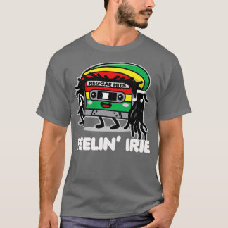 Feelin Irie Cassettebandje Kawaii Reggae T-shirt