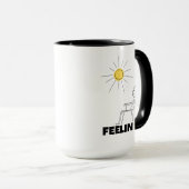 Feelin' It Vacances Beach Chaise Mug (Devant droit)