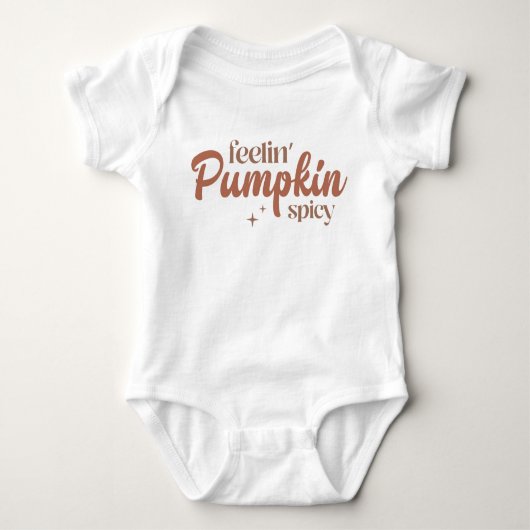 Feelin' Pumpkin Spicy Romper (Voorkant)