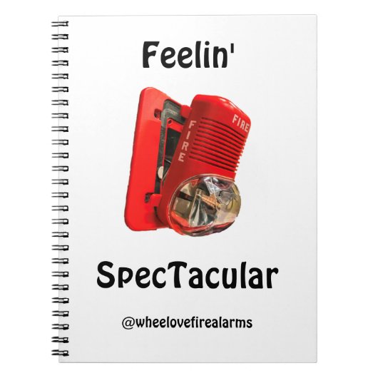 Feelin SpecTacular Notitieboek (Voorkant)