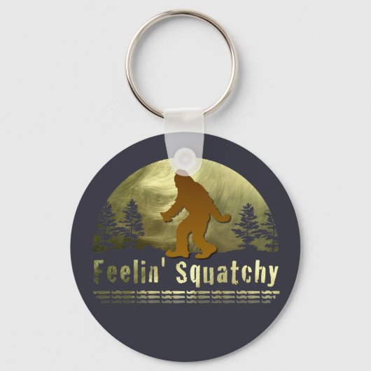 Feelin' Squatchy Sleutelhanger (Voorkant)