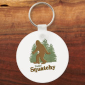 Feelin' Squatchy Sleutelhanger (Voorkant)