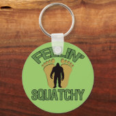Feelin' Squatchy Sleutelhanger (Voorkant)