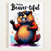 Feeling Beaver-tiful - Funny Beaver Graphic (Devant)