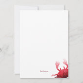 Feeling Crabby-uitnodiging Kaart (Achterkant)