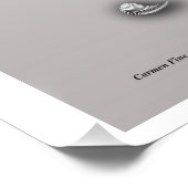 "Feeling en perceptie", glanzend Poster Perfect Poster (Hoek)