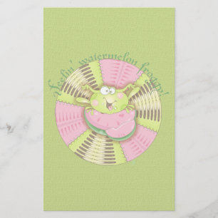 Feeling Froggy Briefpapier