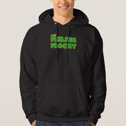Feeling Froggy Hoodie (Voorkant)