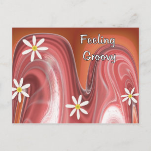 Feeling Groovy Briefkaart