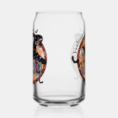 Feeling Kinda Witchy - Halloween Witch Pet Blikvorm Glas (Links)