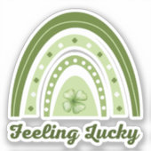 Feeling Lucky Sticker (Voorkant)