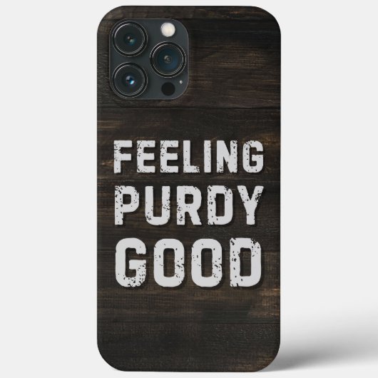 Feeling Purdy Good - Funny Meme Squad Case-Mate iPhone Case (Achterkant)