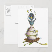 Feeling Springy Briefkaart (Voorkant / Achterkant)