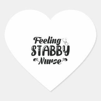 Feeling Stabby Nurse Hart Sticker