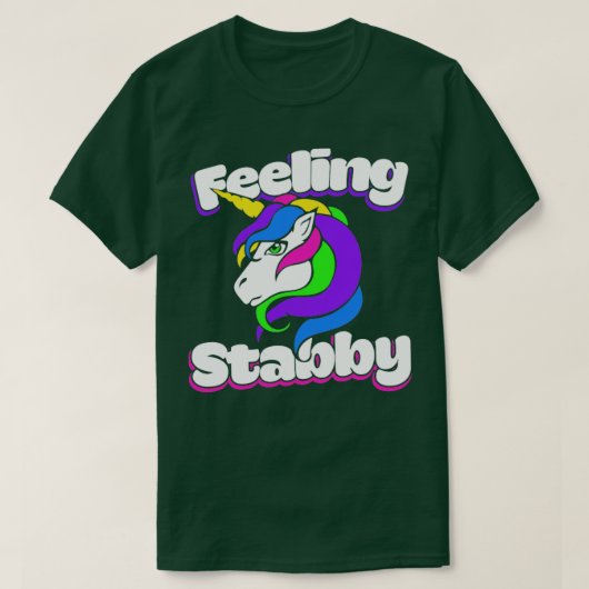 Feeling Stabby T-shirt (Design voorkant)