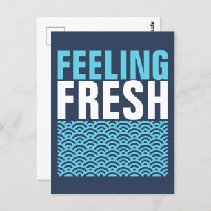 Feeling vers briefkaart