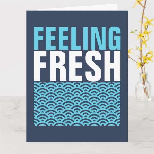 Feeling vers kaart (Gele Bloem)